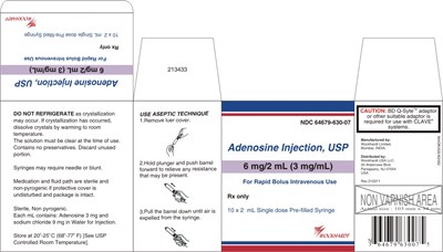 2 mL 10s Carton (Adenosine Injection Usp 2 mL 10s Carton)